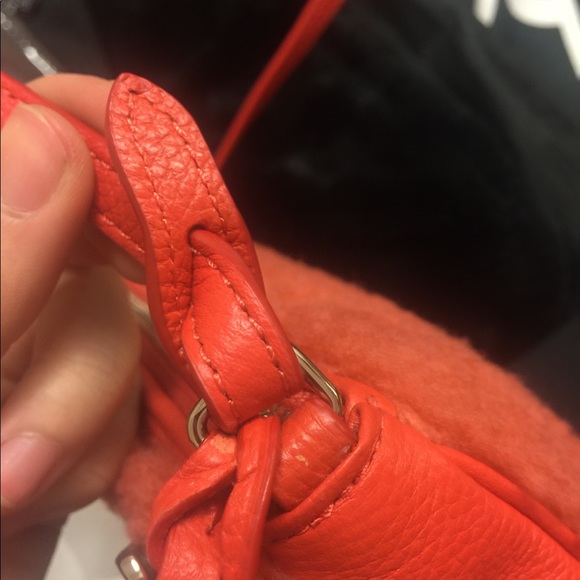 Coach Rhyder Studded Crossbody Orange - Picture 4 of 7